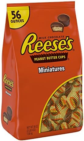 Reeses Peanut Butter Cup Miniatures, 56 Ounce: Amazon.es: Alimentación y bebidas