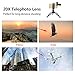 Apexel Cell Phone Telephoto Lens, Universal High Power 20X Mobile Phone Lens Portable Clip-on Camera Attachment for iPhone X/8/7/6s/6Plus/, Samsung Galaxy, Android and Most Smartphones