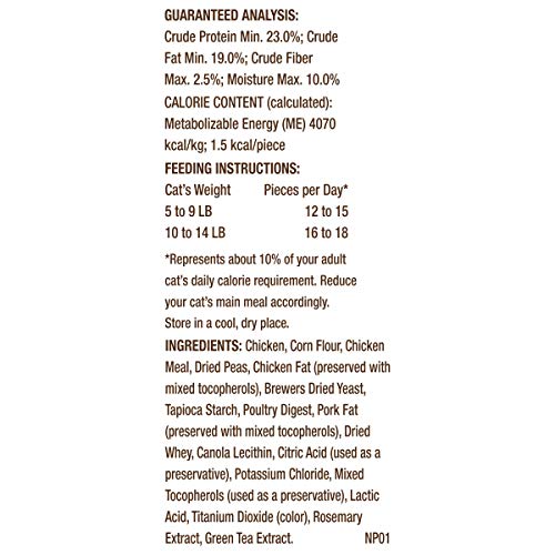 RACHAEL RAY NUTRISH LOVE BITES CAT TREATS, CHICKEN, 30 OUNCES