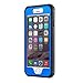 Anker iPhone 6s Case, Ultra Protective Case with Built-in Clear Screen Protector for iPhone 6 / iPhone 6s (4.7 inch), Dust Proof Design (Black/Blue)