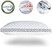 LIANLAM Shredded Memory Foam Pillow for Sleeping,Cooling Pillow with Premium Adjustable Loft Bed Pillow,Washable Removable Cover from Derived Rayon（Queen）