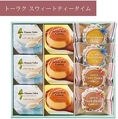 Amazon Co Jp トーラク スウィートティータイム ギフト お土産 お菓子 おすすめ おいしい プリン なめらか 美味しい 日持ちする 贈答用 絶品 チーズケーキ タルトケーキ Food Beverage Alcohol