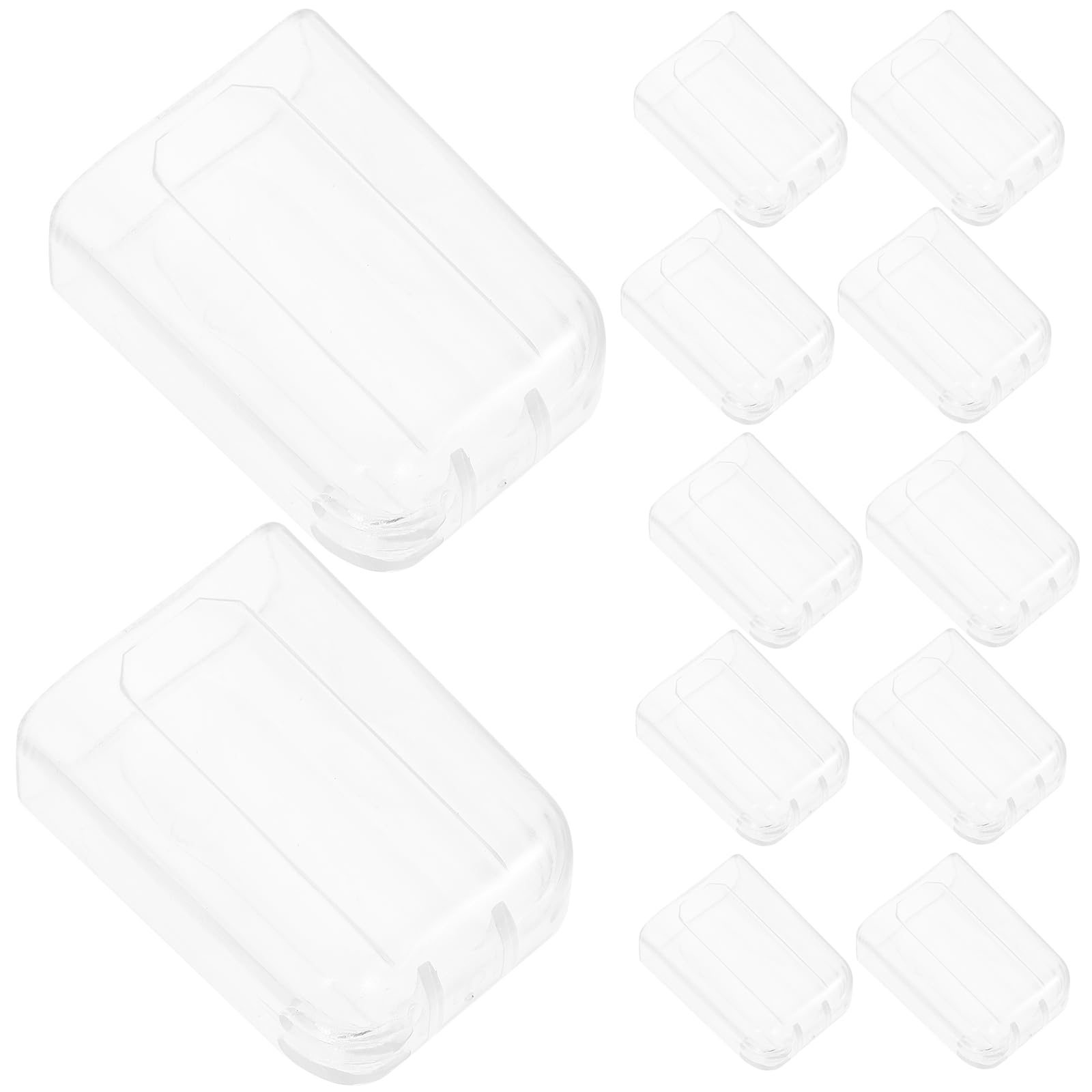 Healeved 20pcs Transparent Toothbrush Covers for Electric Toothbrushes Toothbrush Protective Cover Toothbrush Protection Cap Electric Toothbrush Covers for Travel Toothbrush