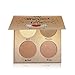 Glow Kit 4 Color Illuminator Love Light Highlighter & Bronzer Shimmer Face Matte Palette