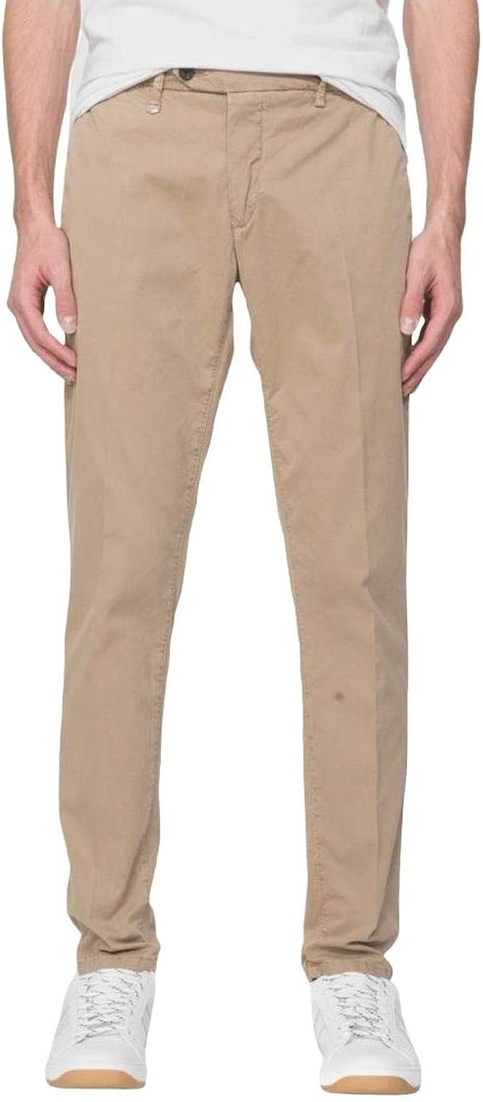 mens beige skinny trousers