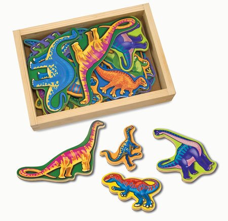Melissa & Doug Magnetic Dinosaurs in a Box B06XSN4BCH Book Cover