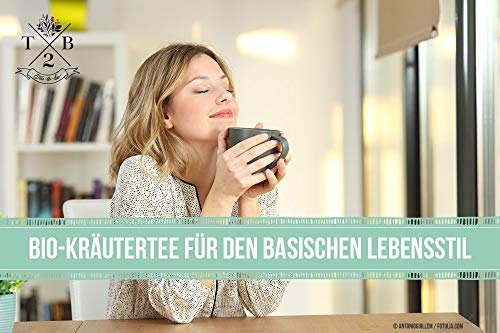 Basischer Kräutertee in Bio-Qualität zur basischen Ernährung mit Brennnessel, 100g (Ca. 40 Tassen) â Tea2Be by Sarenius – Bild 4