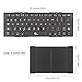 1byone Foldable Bluetooth Keyboard, Portable Bluetooth Keyboard for iOS, Android, Windows, PC,...