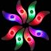 Homai Bike Wheel Light Bicycle Spoke LED Neon Lights Waterproof Tyre Wire Safety Alarm Lamp (Multi-Color) (Pack of 8)