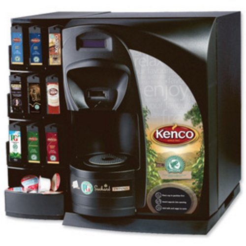 Kenco Coffee Machine Singles Capsule System 30 Cup Tank Capacity LCD D