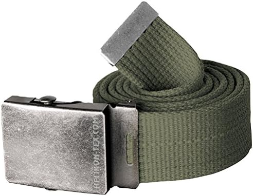 Canvas Belt Olive Green