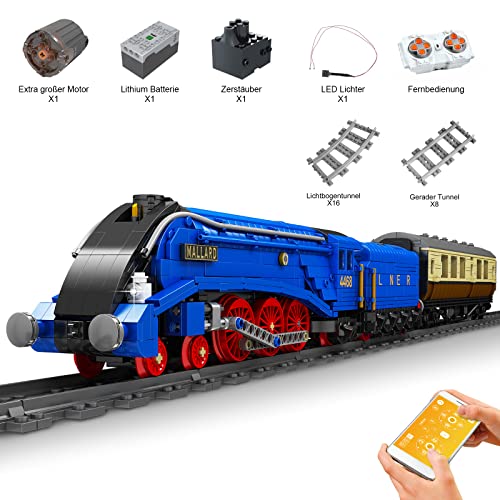 Mould King 12006 Technik Pacific Mallard Duck Class A4 Steam