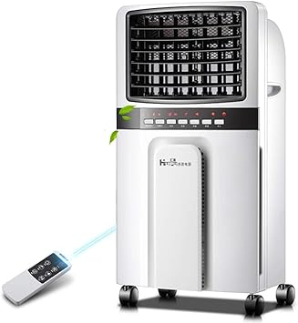 Enfriador de aire por evaporación portátil 4 en 1 con calentador ...