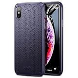 ESR Kikko Slim Case for iPhone Xs Max, Flexible Secure Grip Design [Air-Guard Corners] [Easy Grip] for iPhone 6.5 inch(2018 Release)(Blue)