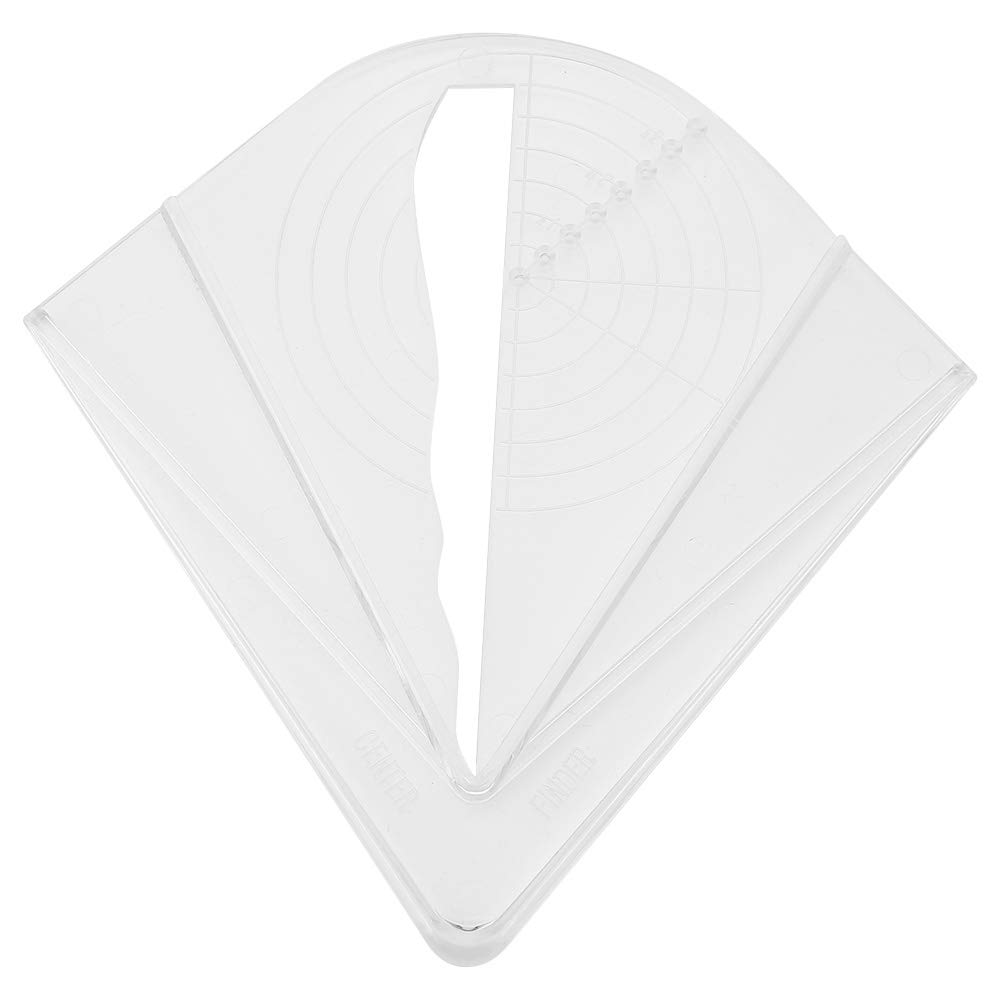 Plastic Center Finder, for Square Round Octagon and Sexangle Woodwork Tool