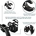 Universal Stroller Cup Holder + 2 Hooks | Attachable Drink Holder Fits All Strollers, Bike, Wheelchair, Pushchair | Adjustable Water Bottle Holder by Aflario