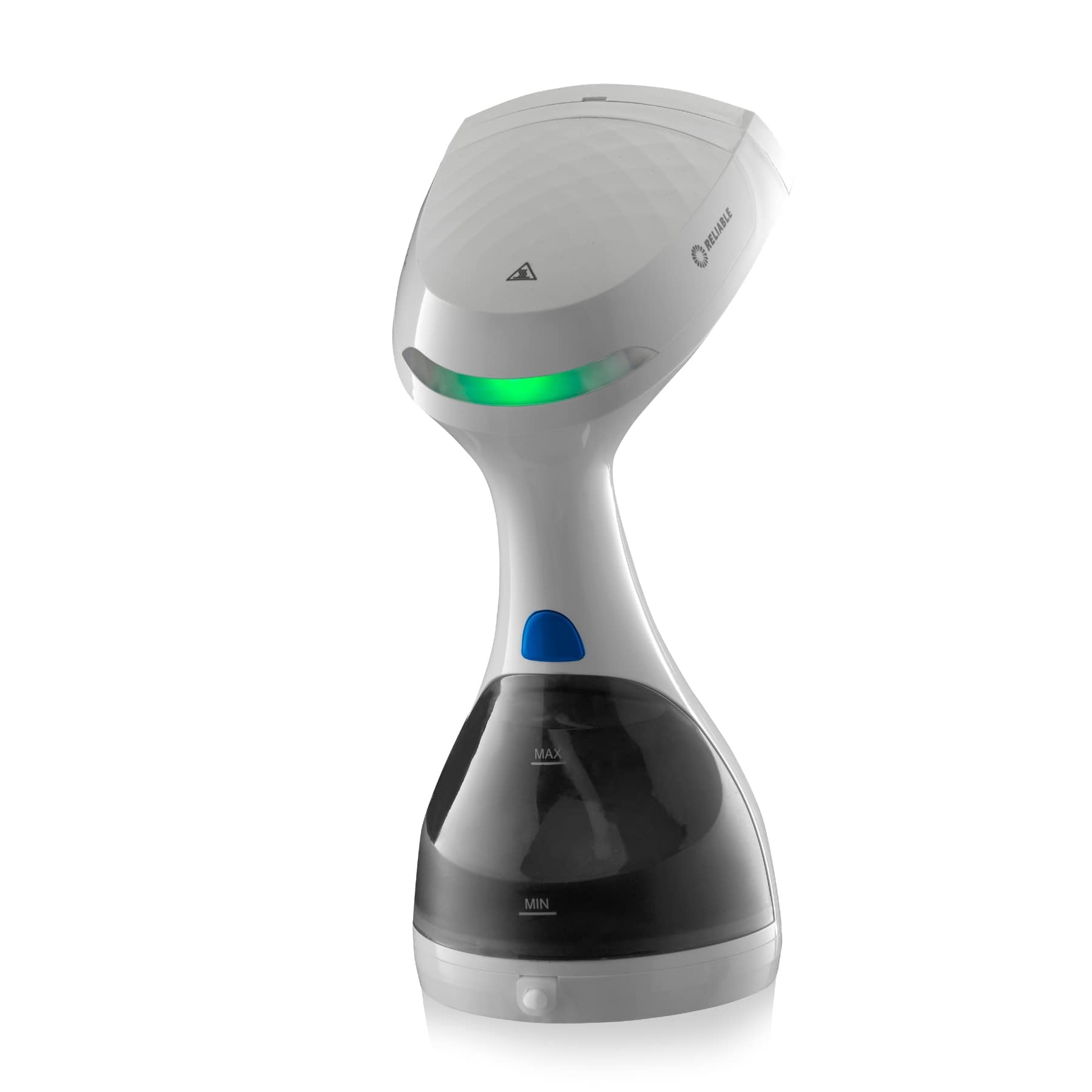 Reliable Dash 150GHB Portable Garment Steamer,Handheld Steamer with Fabric Brush, Light Weight Travel Steamer with Continuous Steam and Auto Shut-off, Shirt, Pants & More (White)