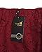 StyleDome Women Strapless Lace Off Shoulder Elegant Tie Short Sleeve Crochet Blouse Sexy Tee Tops Claret US 12