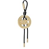 Michael Kors MK Metal Circle Bubble Charm, Gold-Tone Hardware/Key Charm/Black