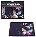 iColor Office Mouse Pad 9.3 × 7.9 inch Anti-Slip Neoprene Rubber Bottom Surface Gaming Mouse Pad Mat w/Exquisite Packaging -Butterfly