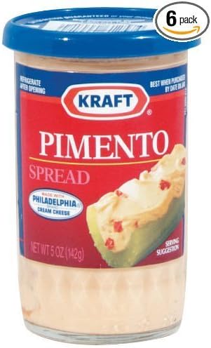 Kraft Pimento Spread 3 5oz Jars Philadelphia Cheese