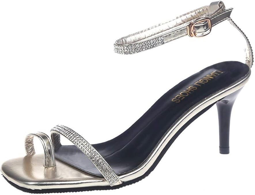 Amazon.com | Beautymade Women Sandal Thin High Heels Sandals Shoes Woman Gladiator Heels Open 