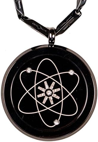 Aarogyam Energy Jewellery Bio Science Negative Ions Health Energy Pendant Necklace (Black)