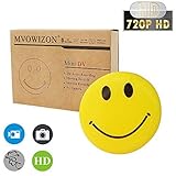 Spy Cam with Mini Smiley Smile Face Button Pins with Camera Spy Camera