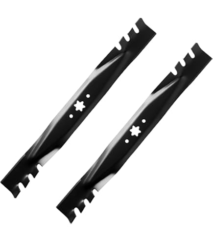Amazon.com : budrash 742-04308 Mower Blades Fit for Cub-Cadet Troy
