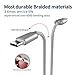 USB Type C Cable (2-Pack 10FT),OneKer USB C to USB A Charger Nylon Braided Fast Charging Cord for Samsung Galaxy Note 8 S9 S8 Plus,LG G5 G6 V20 30,Google pixel 2 xl, Nexus 5X/6P,HTC U11+,OnePlus(Grey)