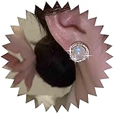 Aneneiceera Vintage Crystal Circle Pearl Earrings Gold Halo Pearl Stud Earrings Cz Twisted Hoop Earrings Bridal Pearl Geometric Earrings Jewelry for Women