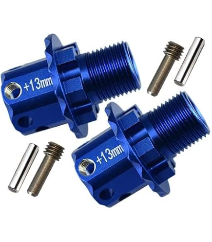 4 Adaptateurs Hexagonaux 13mm Pour ARRMA 1/8 - Kraton, Notorious, Etc. - NEUFS