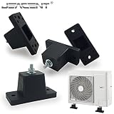 Rubber Vibration Isolator Mounting Bracket for Mini Split Air Conditioner Condenser