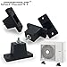 Rubber Vibration Isolator Mounting Bracket for Mini Split Air Conditioner Condenser