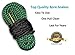 Gun Cleaning Snake For AR15 M16 .223 5.56 .22 Caliber Rifles and Pistol - Cobra Bore Snakes