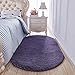 Noahas Ultra Soft Fluffy Bedroom Rugs Kids Room Carpet Modern Shaggy Area Rugs Home Decor 2.6' X 5.3', Taro Purple