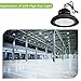hykolity 250W UFO LED High Bay Light Fixture, 35000lm 1-10V Dimmable 5000K [750W/1000W MH/HPS Equiv.] 5' Cable with US Plug, Commercial Warehouse/Outdoor Area Light