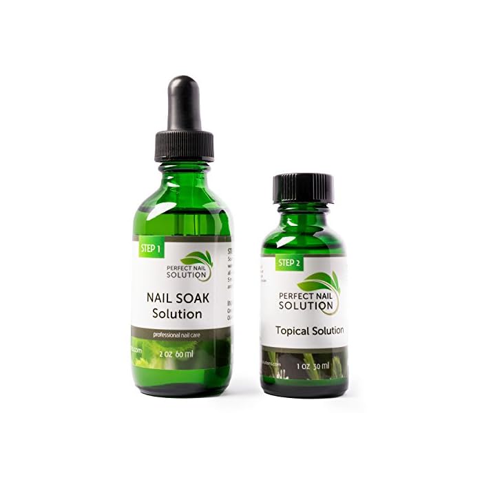 Toenail Fungus Treatment - Natural 2-Step Topical Anti-Fungal Solution with Oregano and Tea Tree Oil - Removes Yellow…