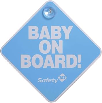 safety 1st baby on board sign