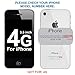 MMOBIEL Back Rear Camera for iPhone 4 Autofocus 5 MP with LED Flash Reverse Cam Incl. 2 x Screwdrivers for easy installation