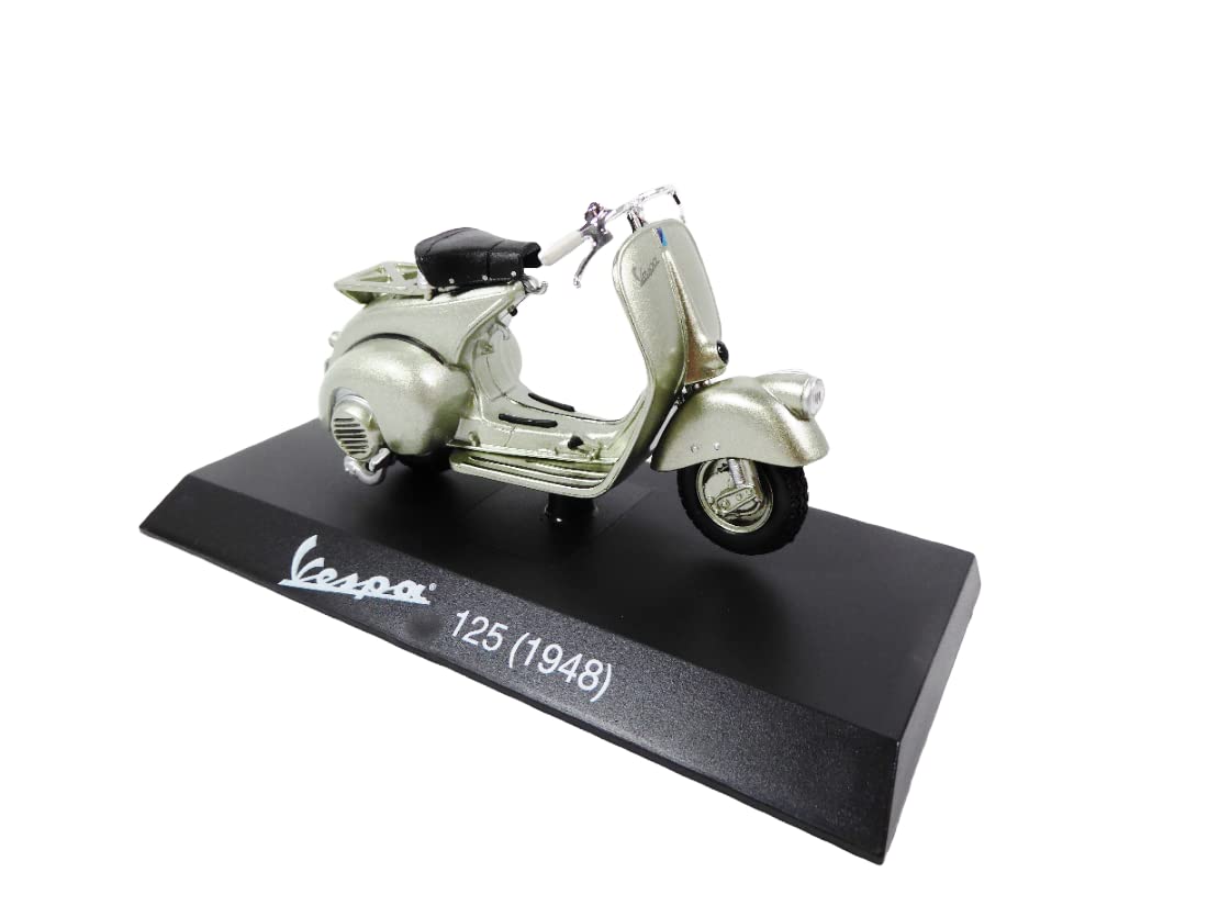 OPO 10 - Collection miniature scooter 1/18 compatible with Piaggio Vespa 125 gray - 1948 - Ves0039
