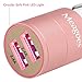 Meagoes Fast USB Car Charger Adapter (4.8A/24W), with Dual Smart Ports for Apple Iphone 8/X/Plus/7/6s, Ipad Pro/Mini, Samsung Galaxy S9/S9+/S8/S8+/S7/S6/Note 8, LG, HTC, Google, Moto, More -Rose Gold