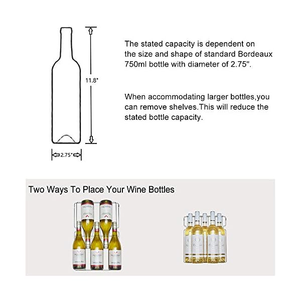 STAIGIS-Wine-Refrigerator-15-Inch-Wine-Cooler-with-Stainless-steel-Frame-Glass-Front-Door-30-Bottles-Wine-And-Drink-Mini-Fridge-for-Built-In-Freestanding-at-Home-Office-Kitchen-And-Bar