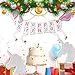 AIZESI Unicorn Light,Unicorn Lamps,Marquee Battery Operated Table Led Ligths Wall Decoration Girls Bedroom,Living Room, Christmas,Party as Kids Gift (Unicorn White)