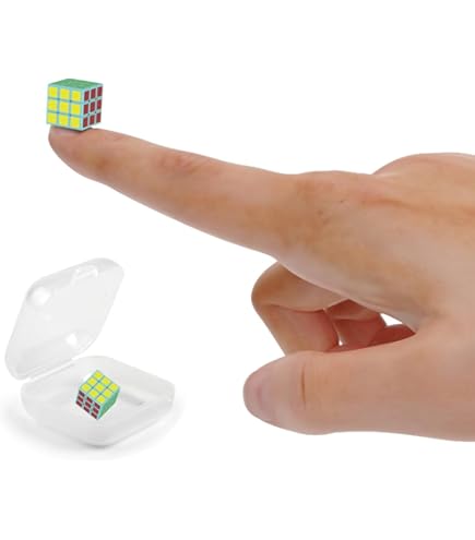 Amazon.com: World's Smallest Rubik's Cube - Pocket Sized 3D Puzzle