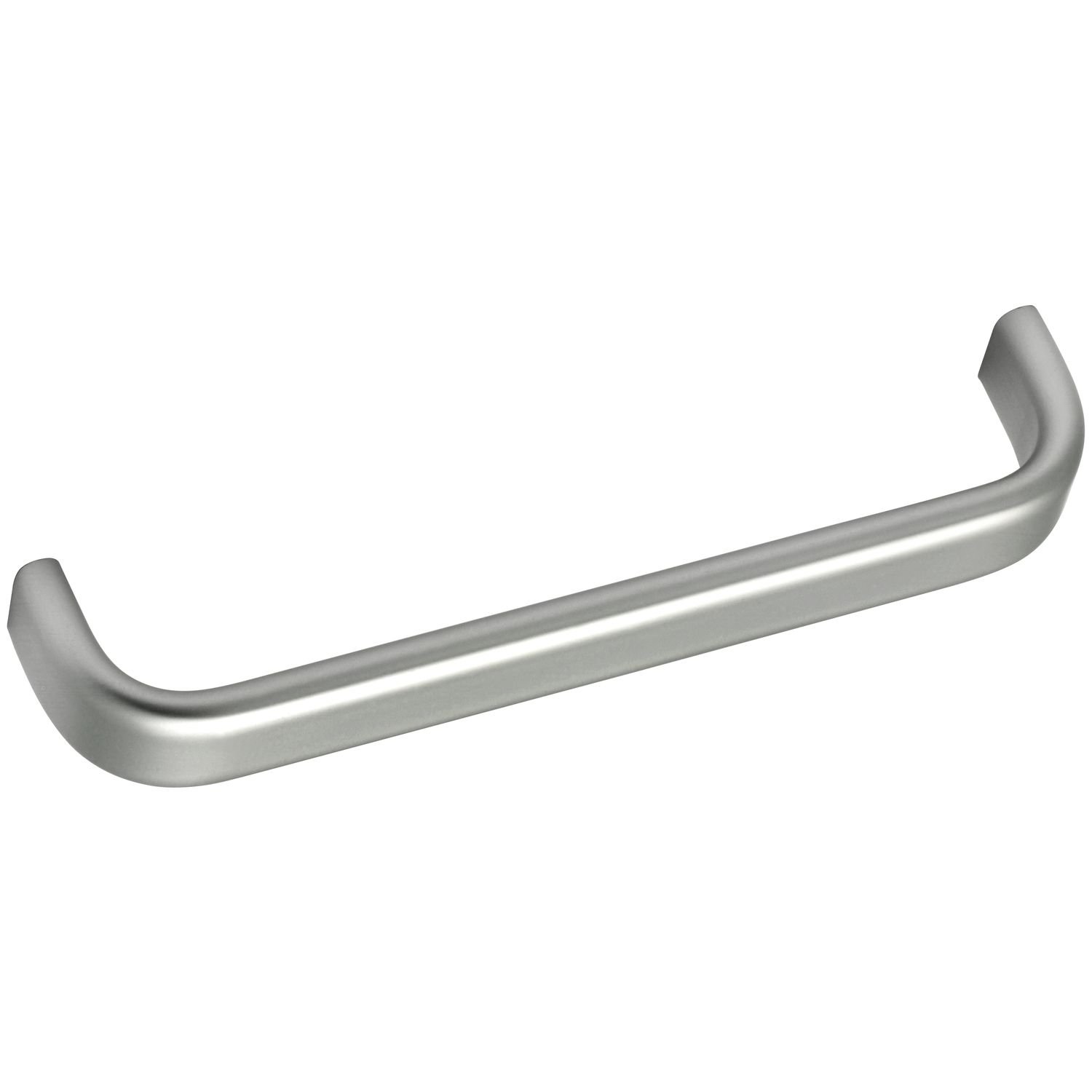 OBF-Online-Discount Grimme 08 8356 47 Drawer Handle Ansar Furniture Handle Width 200 mm Cabinet Handle Aluminium Natural Anodised Silver Hole Spacing 192 mm