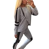 Faionny Women Sweatsuit Casual Sportswear Two