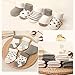 VWU Baby Thick Cuff Cotton Socks 5-pack 7 Color Available Grey 0-6 Months 0-3 Months 3-6 Months Toddler Infant Baby Girls Baby Boys Children Child Socks with Grips