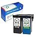 QINK 2 Pack (Black Color) Lexmark 36XL 37XL Ink Cartridge High Yield High Capacity Show Ink Level 18C2130 18C2140 Lexmark Z2420 X3650 X4650 X6675