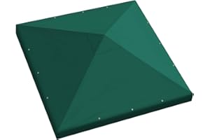BenefitUSA Replacement Top Cover for 10'X10' Gazebo Canopy Patio Pavilion Sunshade Plyester Single Tier (Green)